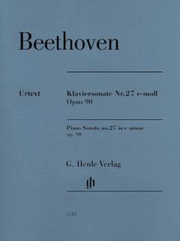 Piano Sonata No. 27 in E Minor, Op. 90 [piano] Beethoven - Henle