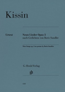 Nine Songs, Op. 5 on Poems by Boris Sandler
