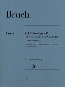 Kol Nidrei Opus 47 by Bruch Max - Oppermann Annette - for Cello Part and Piano Score