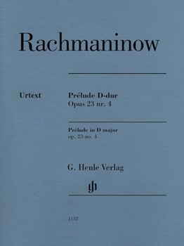 Prelude D Major Op. 23 No. 4 [piano] Henle