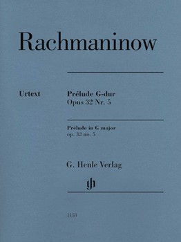 Prelude G Major Op. 32 No. 5 [piano] Henle