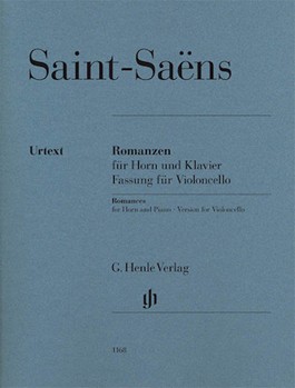 Romances For Horn & Pno - Cello Version by Saint-Saens Camille - Rahmer Dominik - for Score and Solo Part