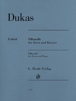 Villanelle by Dukas Paul - Rahmer Dominik - for French Horn and Piano