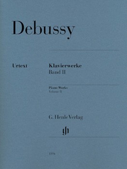 Piano Works Volume 2 by Debussy Claude for Piano