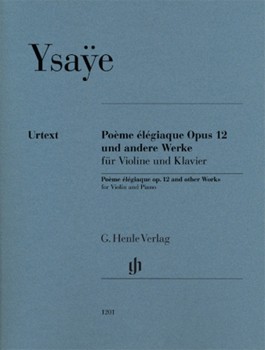 Poeme Elegiaque Op. 12 and Other Works