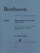 Piano Sonata No. 1 in F minor, Op. 2, No. 1 [piano] Beethoven - Henle Edition