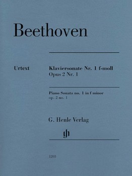 Piano Sonata No. 1 in F minor, Op. 2, No. 1 [piano] Beethoven - Henle Edition