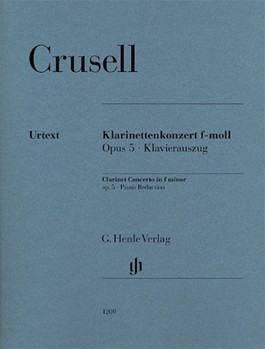 Clarinet Concerto in F Minor Op. 5 by Crusell Bernhard Henrik for Clarinet