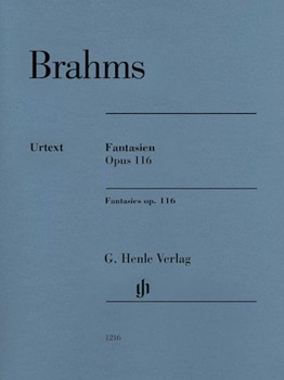 Fantasies Op. 116 by Brahms Johannes for Piano