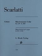 Piano Sonata C Major K. 159, L. 104 Piano Solo