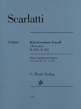 Piano Sonata D Minor (toccata) K. 141, L. 422 Piano Solo