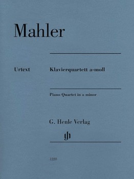 Piano Quartet in A minor by Mahler Gustav for Piano Quartet