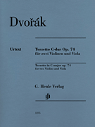 Dvorak - Terzetto in C Major, Op. 74, for two Violins and Viola