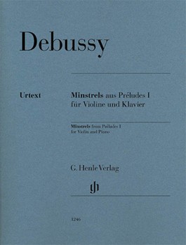 Minstrels from Preludes I [violin] Debussy VIOLIN/PIA