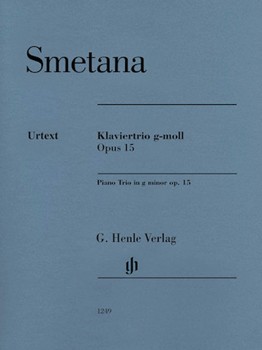 Piano Trio G Minor Op. 15 by Smetana Bedrich for Piano Trio