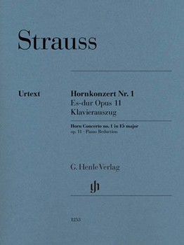 Horn Concerto no. 1 E-flat major op. 11 by Strauss Richard for F Horn