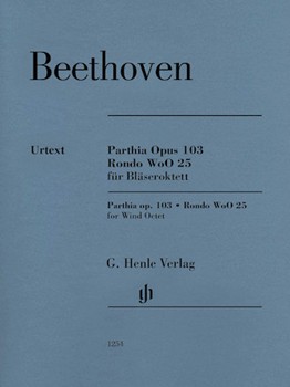 Parthia Opus 103 - Rondo WoO 25 - Parts Only by Beethoven Ludwig van - Voss Egon - for Woodwind Octet