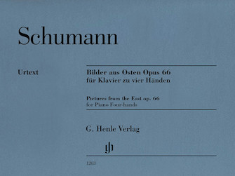 Pictures from the East Opus 66 by Schumann Robert for 1 Piano 4 Hands