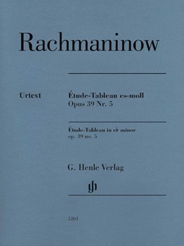 Étude-Tableau in E-flat minor, Op. 39 No. 5 Piano