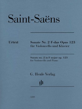Saint-Saens - Sonata for Violoncello and Piano No. 2 in F Major, Op. 123
