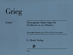 Norwegian Dances Op.35 [piano duet] Grieg - Henle