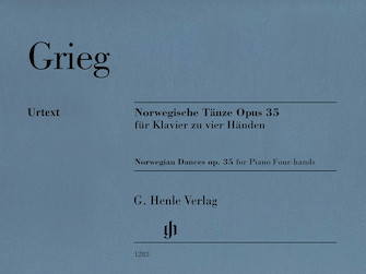 Norwegian Dances Op.35 [piano duet] Grieg - Henle