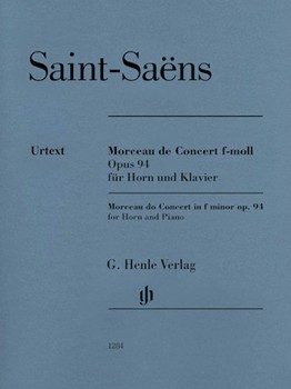 Morceau de Concert in F minor Op. 94 [f horn] Henle