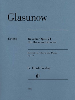 Reverie Op 24 [f horn] Glazunov/Rahmer