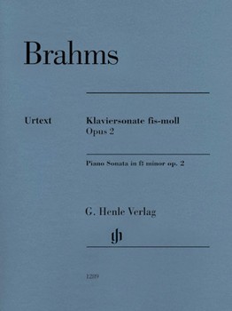 Piano Sonata in F-Sharp Minor Op. 2 [piano] Henle