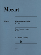 Piano Sonata A Major K 331 (300i) With Alla Turca Revised Edition [piano]