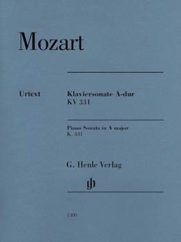 Piano Sonata A Major K 331 (300i) With Alla Turca Revised Edition [piano]