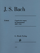 Capriccio Sopra La Lontananza Bwv 992 [Piano] Henle Edition