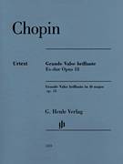 Grande Valse Brillante E-flat Major Op. 18 [Piano Solo] Henle Edition