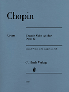 Grande Valse A-flat Major Op 42 [Piano Solo] Henle Edition