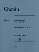 Etude G-flat Major Op 10 No 5 [Piano Solo] Henle Edition