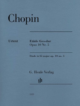 Etude G-flat Major Op 10 No 5 [Piano Solo] Henle Edition