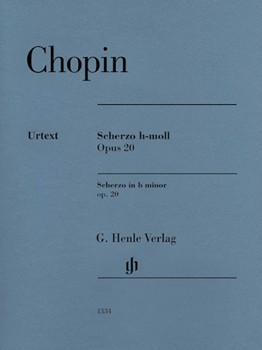 Scherzo in B minor, Op. 20 - Revised Edition Piano