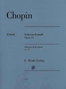 Scherzo in B-Flat Minor Op 31 Revised Edition [piano] Chopin - Henle Edition