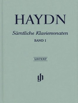 Complete Piano Sonatas Volume 1 by Haydn Franz Joseph for Piano (Revised Ed Fingering By 26 Pianists)
