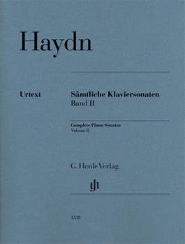 Complete Piano Sonatas Volume 2 by Haydn Franz Joseph for Piano (Revised Ed. Fingering By 18 Pianists )