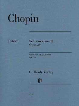 Scherzo C Sharp Minor Op 39 [piano] Chopin - Henle