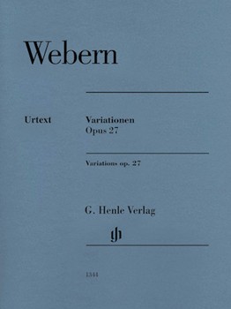 Variations Op. 27 by Webern Anton for Piano