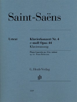 Piano Concerto No. 4 In C Minor Opus 44 by Saint-Saens Camille for 2 Piano 4 Hands