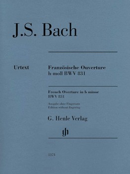 French Overture B Minor Bwv 831 Piano Solo Edition Without Fing