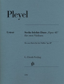 6 Duets For 2 Violins Op. 48 by Pleyel Ignaz - Gertsch Norbert - for Violin Duet