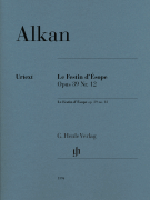 Henle Alkan C Gertsch N  Le Festin d'Esope, Op. 39, No. 12 - Piano