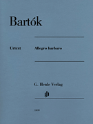 Allegro Barbaro [piano] Bartok - Henle Edition