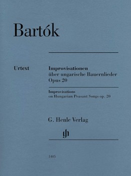 Improvisations on Hungarian Peasant Songs [piano] Bartok - Henle
