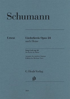 Liederkreis Opus 24 by Schumann Robert - Ozawa Kazuko - for Medium Voice