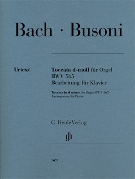 Toccata In D Minor For Organ BWV 565 - Arranged for Piano by Bach Johann Sebastian - Busoni Ferruccio - for Piano